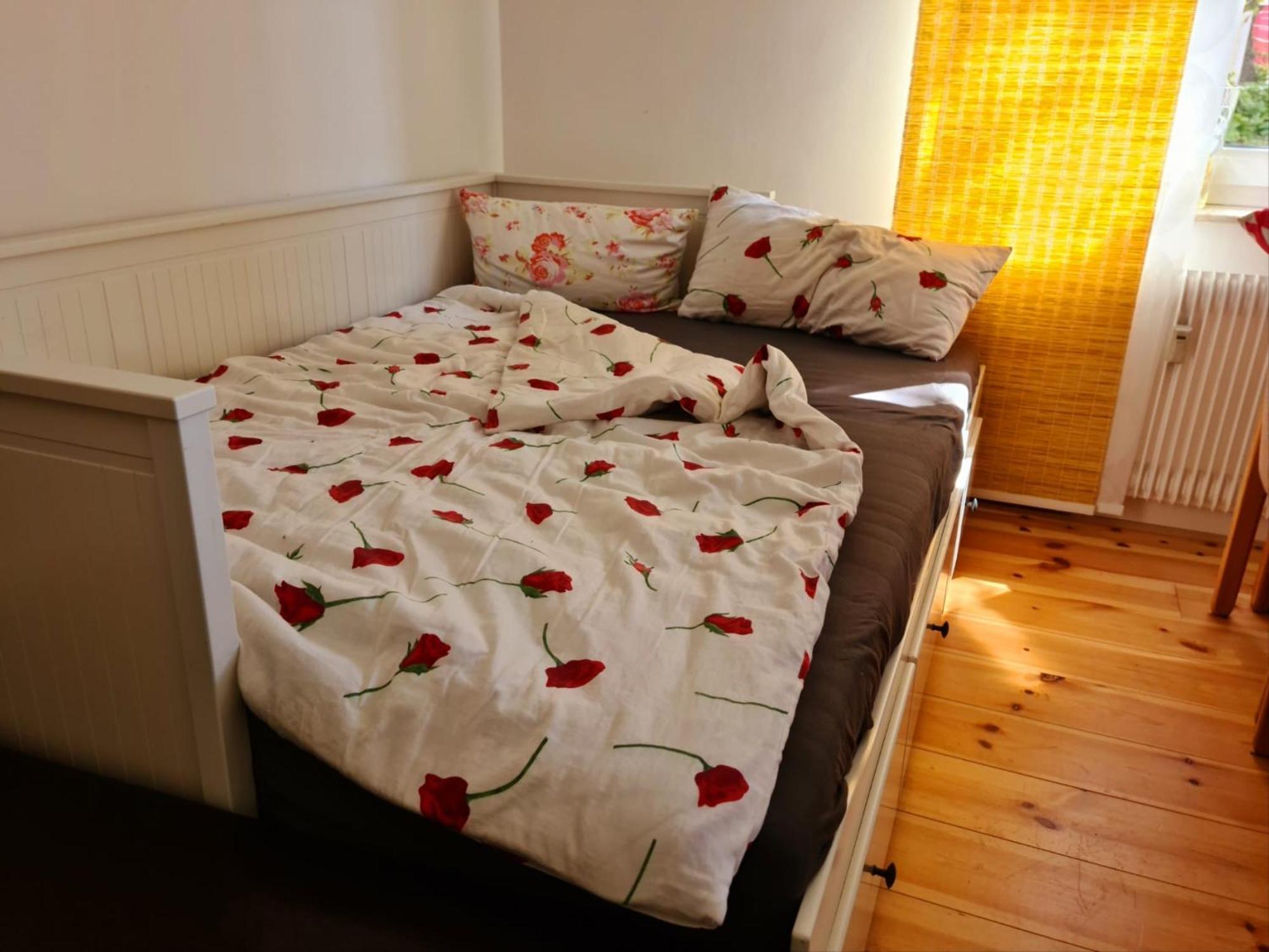Nana-eg-80m2 Sanierter Altbau-parkplatz-kleiner Garten-wlan-netflix-2zimmer-kueche-dusche-wanne-waschmaschine *